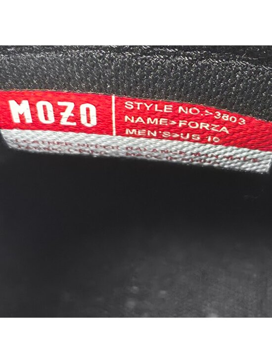 Mozo Forza Men\'s Oil Slip Resistant Traction Black Leather Shoes Us Size 10 NWOT main image 4